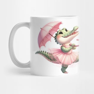 Valentine Love Crocodile Mug